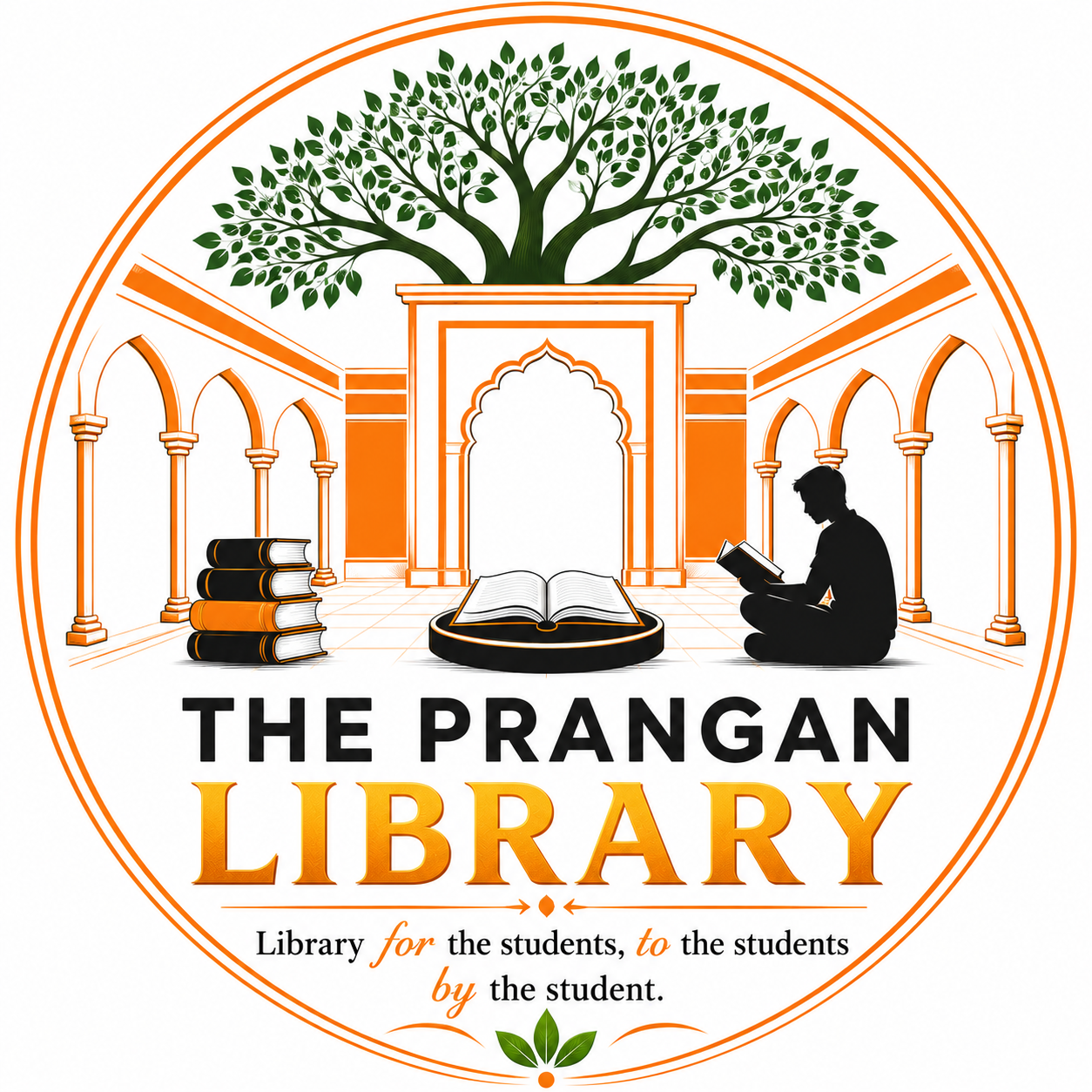 The Prangan Library Logo